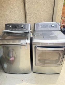 LG washer and drier