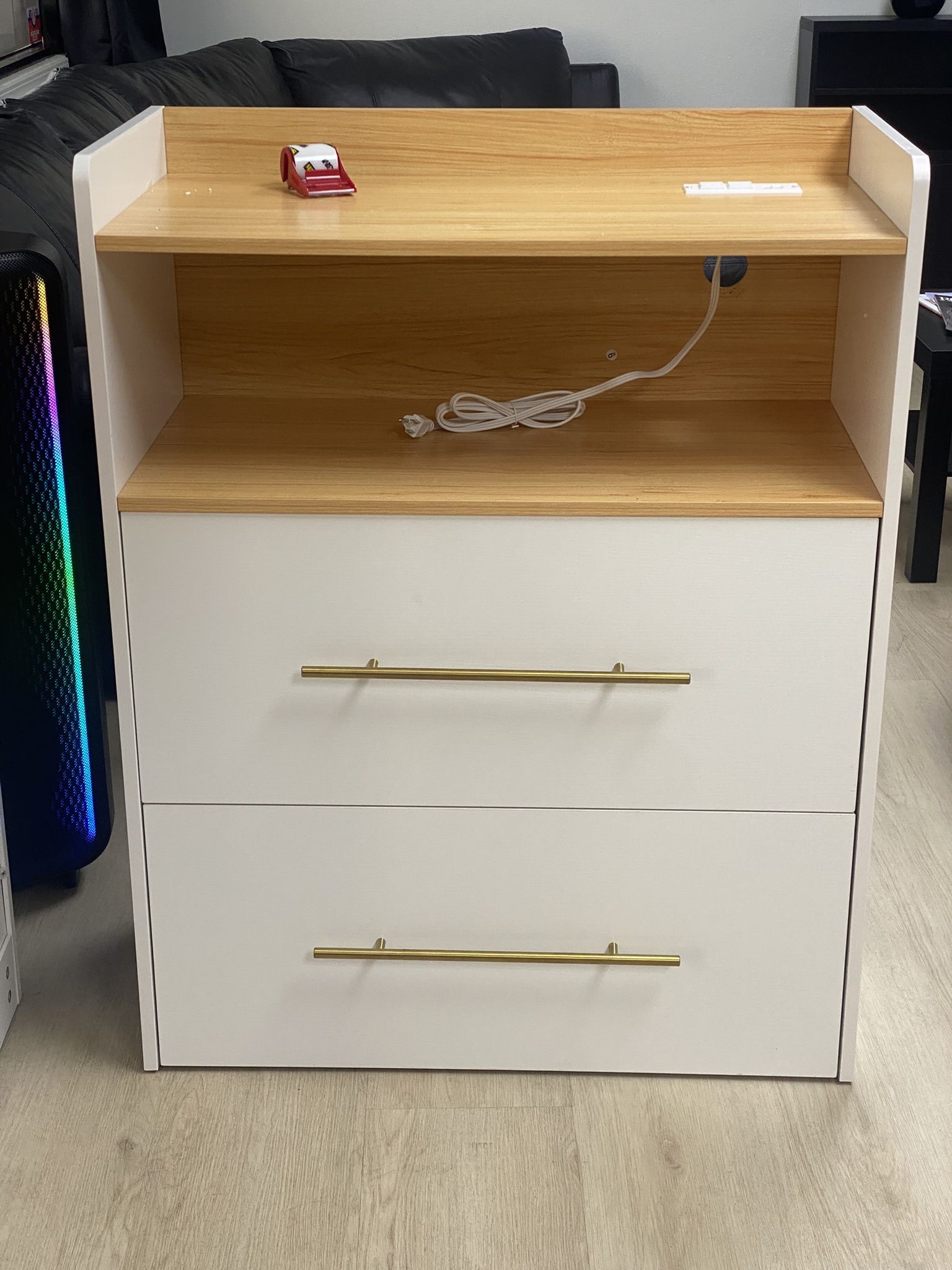 Filing Cabinets W/ Outlet