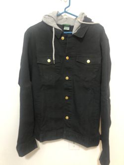 Denim Button Up Jacket XL