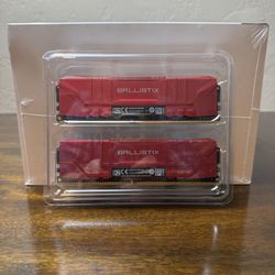 Crucial Ram Ballistix Desktop Game Memory 8GB 16G DDR4 2(contact info removed) 3600 MHz 288pin