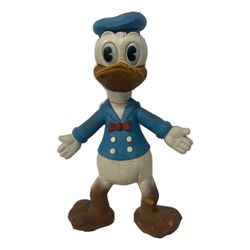 Walt Disney Donald Duck Vintage Foam Character With Wiring Inside 