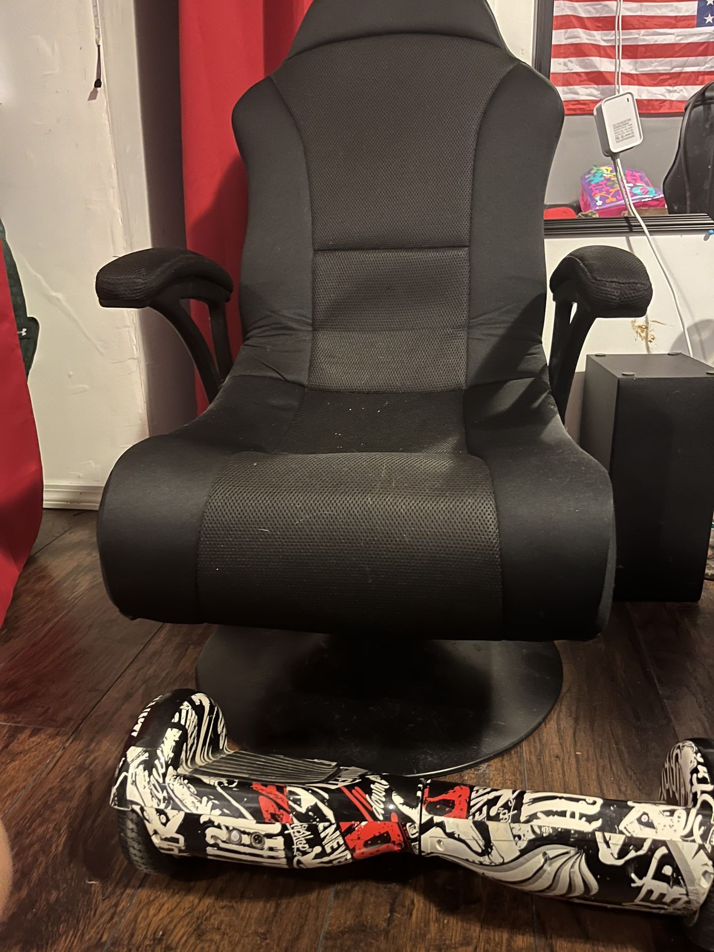 Xrocker Chair And Hoverboard