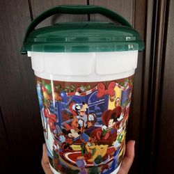 Disney Christmas Popcorn Bucket 