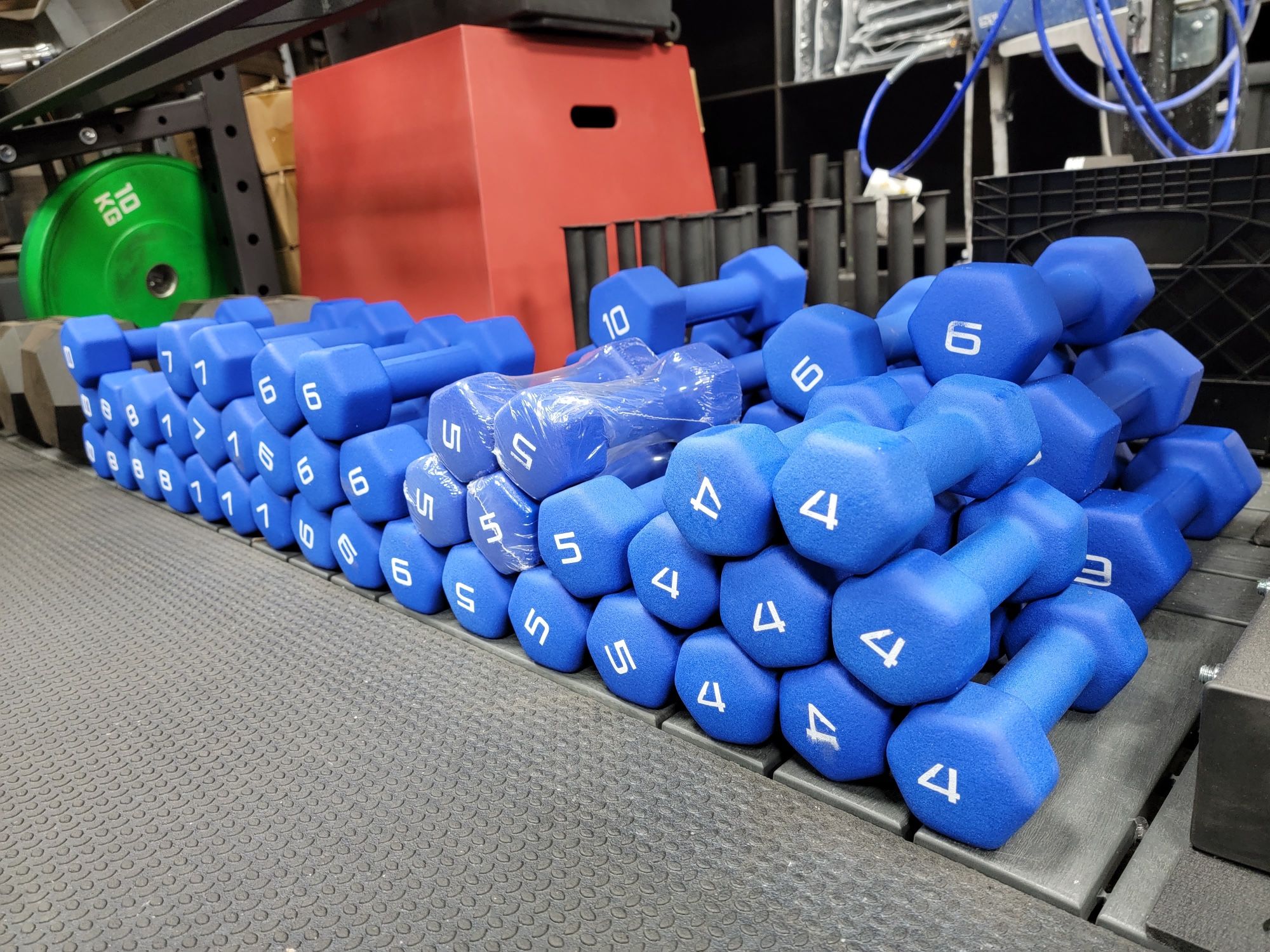 NEOPRENE DUMBBELLS🔹SPORTS FITNESS GYM EQUIPMENT