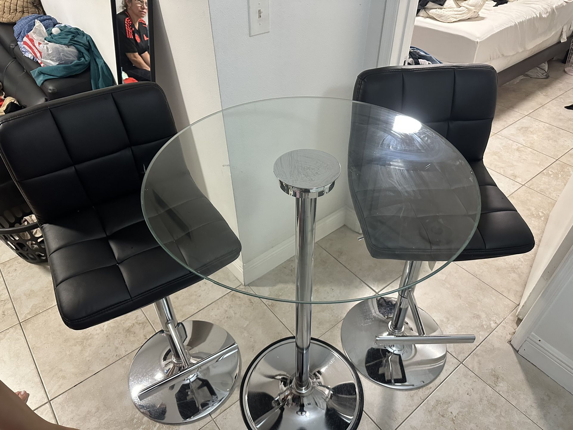 Small Bar Table With Stools