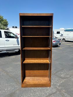 Nice 7ft Tall Book/ Storage Cabinet-$35