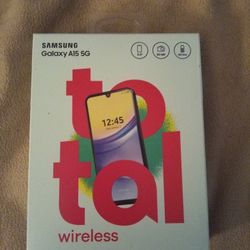 Brand New Unopened Samsung Galaxy A15 5G Total Wireless 