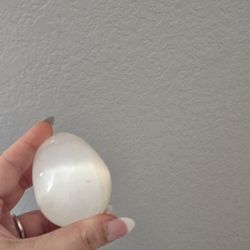 Selenite Quartz Egg Shape 
