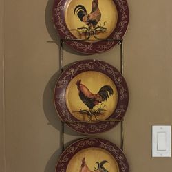 Rooster Plates