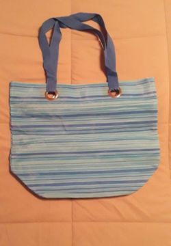 blue beach bag $3 FIRM