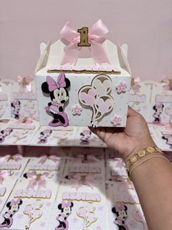 Minnie Mouse Candy Boxes