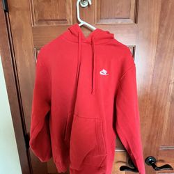 Red Nike Hoodie
