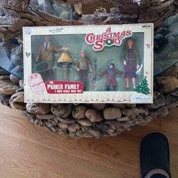 A Christian Story Figurines In Box.