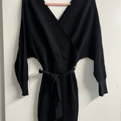 Black Sweater Dress