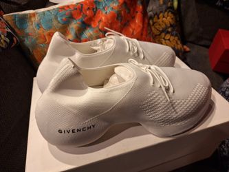 Givenchy White Knit Sneakers