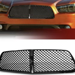 11-14 Dodge Charger New: Black  Mesh  Grill 