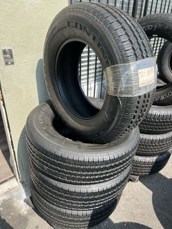 265/70/18 Continental  Semi New Tires Set Of 4 Installed And Balanced Set De 4 Llantas como Nuevas Instaladas Y Balanceadas