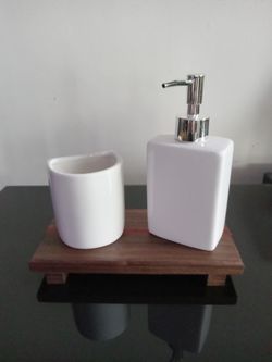 Handmade Padauk And Maple Soap Pedistal