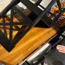 Table with two chairs