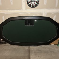 Professional 10 Player Poker Table 