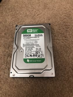 Western digital sata 6” 500 gb desktop hardrive hard drive