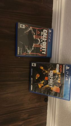 PS4 black opps 3 and 4