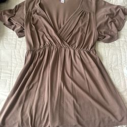 Silky Maternity Shirt