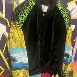 Versace H&M Bomber Jacket Sz XL 