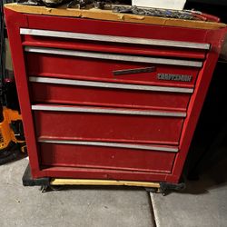 Craftsman Tool Box And Assorted Tools