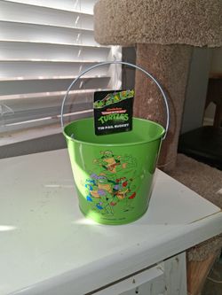 Teenage Mutant Ninja Turtles Tin Pail Bucket