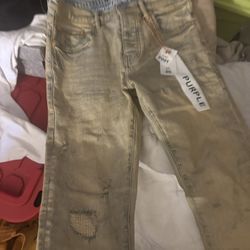 Purple Jeans Size 30