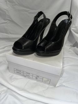 Black Heels Size 6