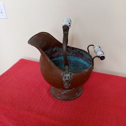 Antique Coal Scuttle
