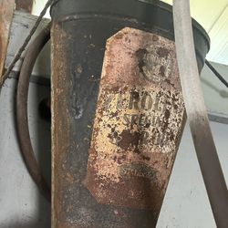 Antique Motor Oil Dispenser