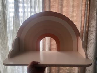 Rainbow shelf