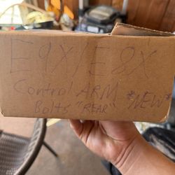 E8X/E9X Rear Outer Control Arm Bolts And Nuts