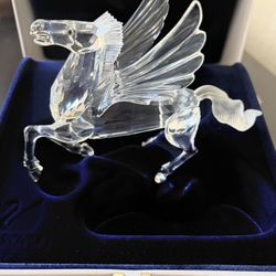 Retired Swarovski Crystal Pegasus Figurine