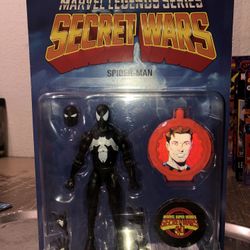 Marvel Legends Secret War Symbiote Spider-Man 