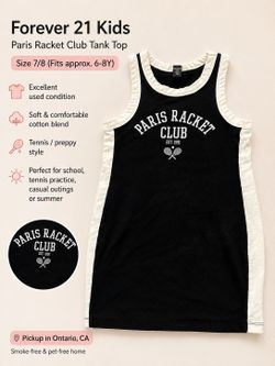 Forever 21 Kids Tennis Dress 7/8 - Paris Racket Club