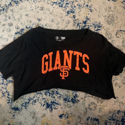 Giants cropped T shirt