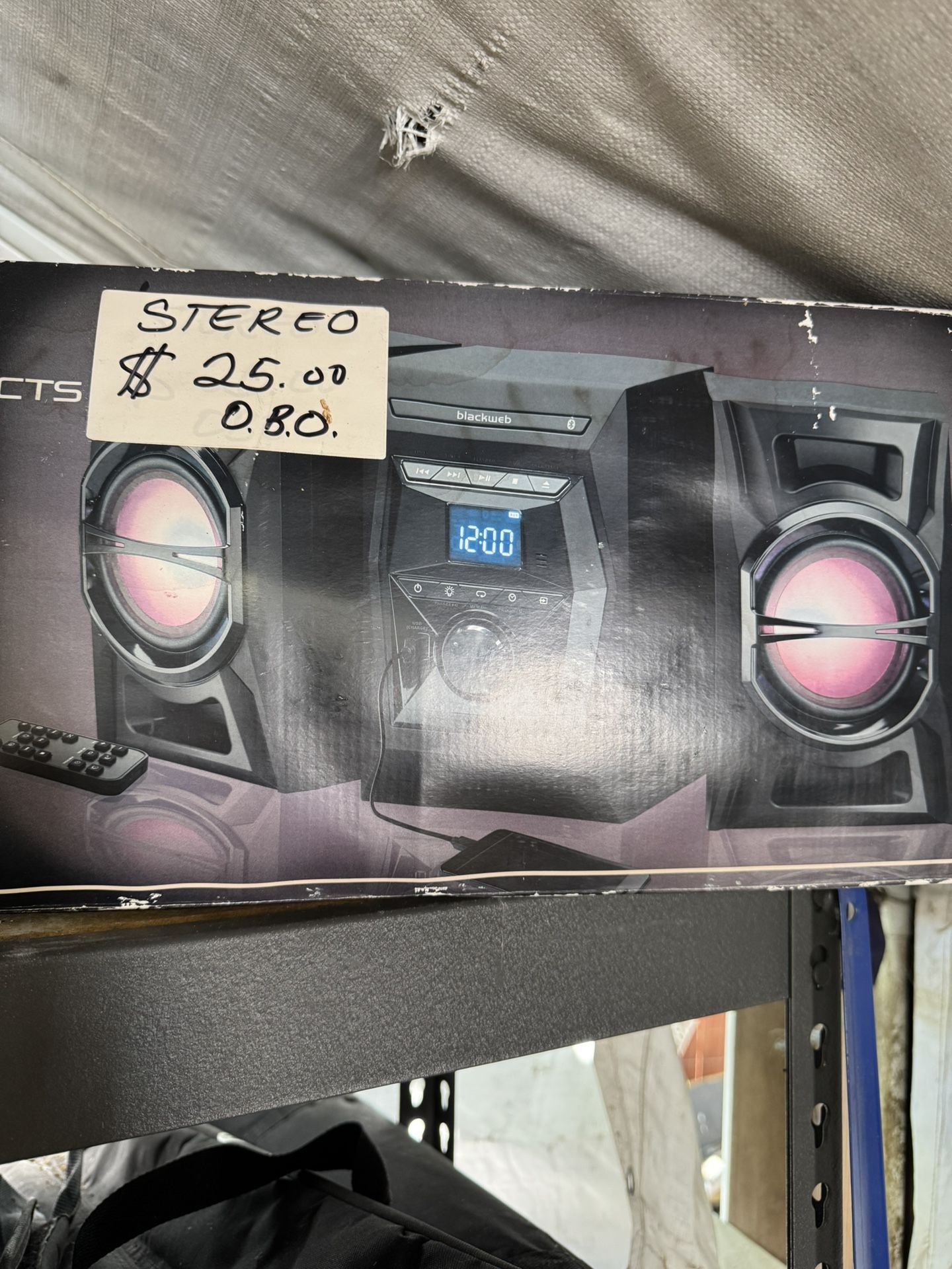 CD BLUETOOTH STEREO SYSTEM 