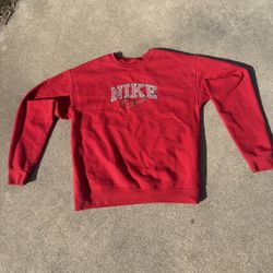 Red Nike Sweatshirt