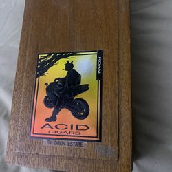 ACID Cigars by Drew Estate Wooden Cigar Box
