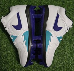 Brand New Nike Jordan Stadium 90 Low MCS Baseball Cleats White Grape Ice Men Size 10.5