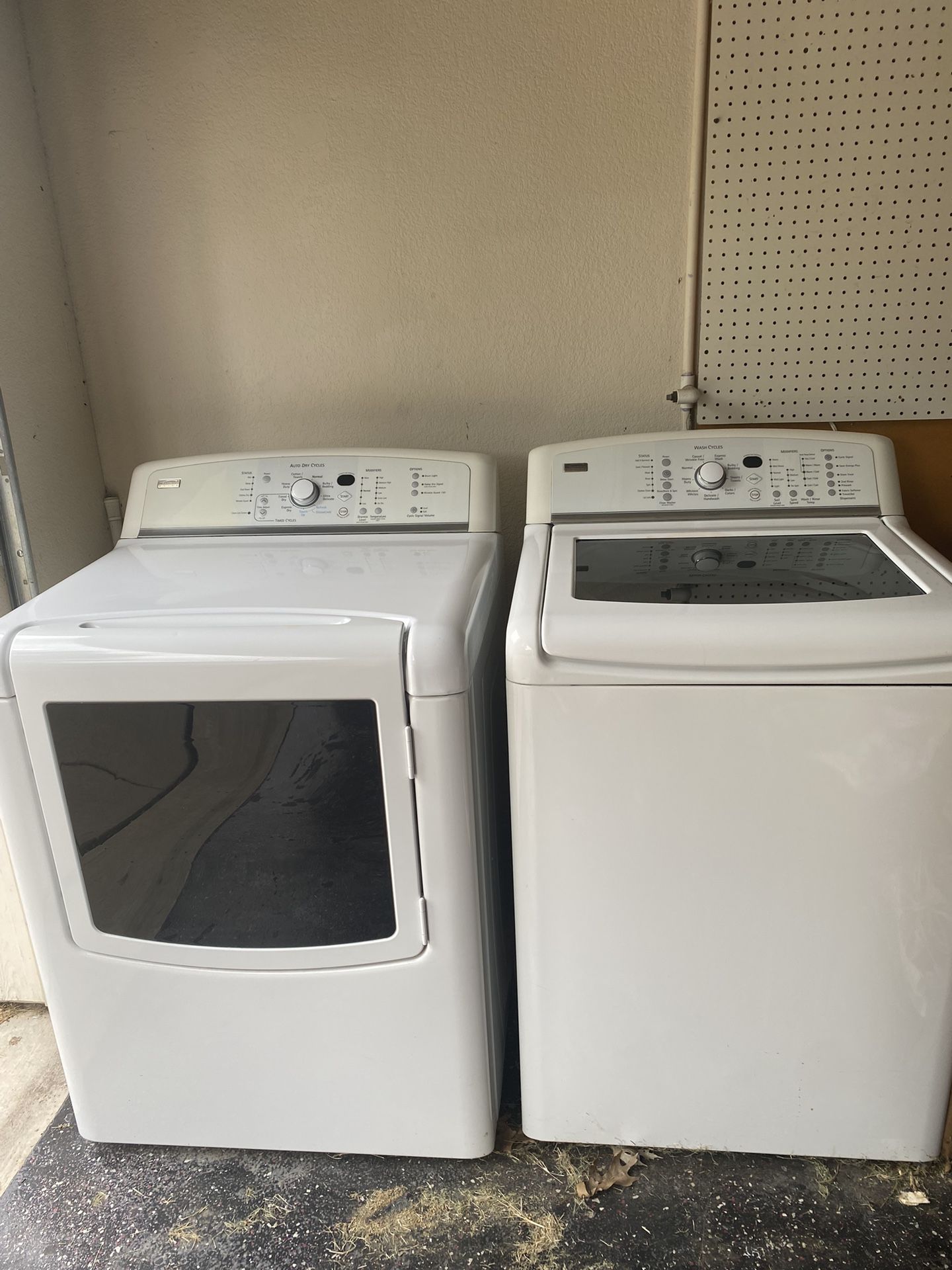 Kenmore Elite Washer & Dryer Extra Large Capacity