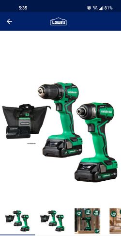 Metabo HPT 18V Brushless Drill Driver And Impact Driver  - New