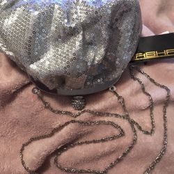 Silver Sequnce Purse
