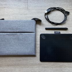 Wacom Tablet and Case