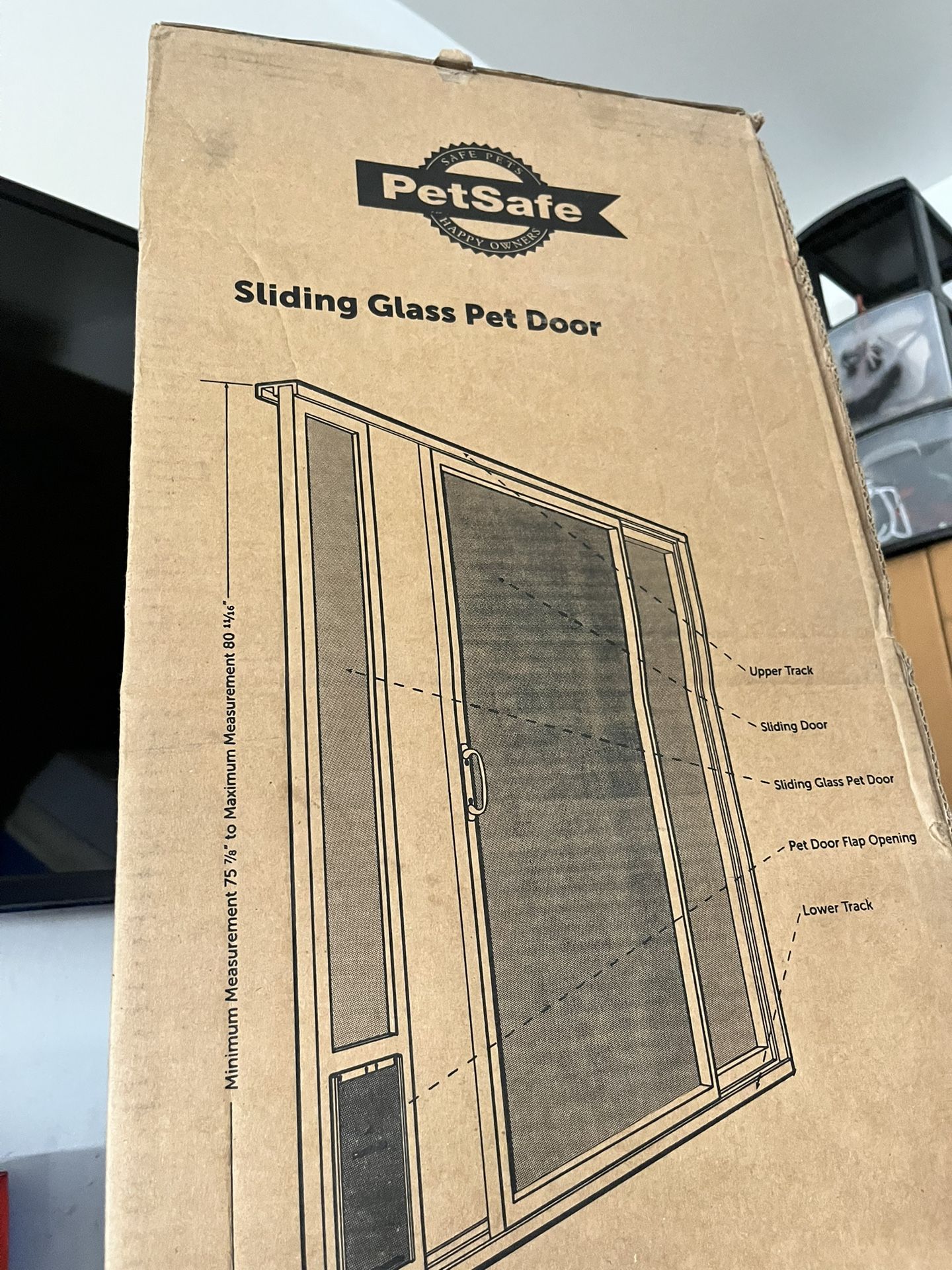 Sliding Pets Glad Door