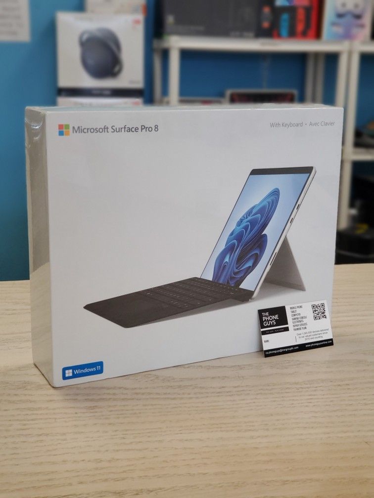 Microsoft Surface Pro 8 13" Touch Screen Tablet Computer (Core i5 / 8GB RAM / 128GB SSD)- $1 DOWN TODAY, NO CREDIT NEEDED - WARRANTY INCLUDED